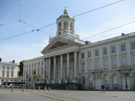 Coudenberg Palace in Brussels Belgium