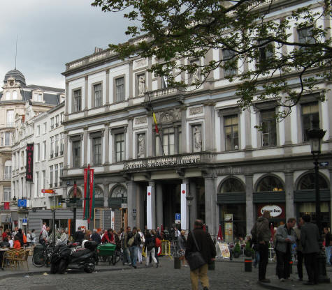 Galeries Royales St. Hubert in Brussels Belgium