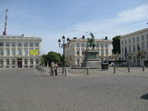 Modern Art Museum in Brussels Belgium