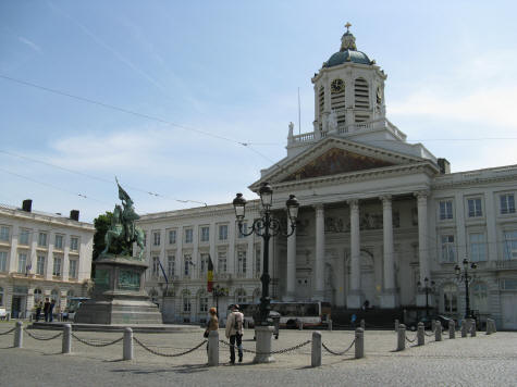 Place Royal in Brussels Belgium (Royal Square)