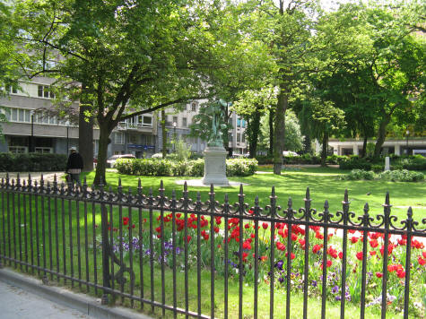 Square de Meuus Park, Brussels Belgium